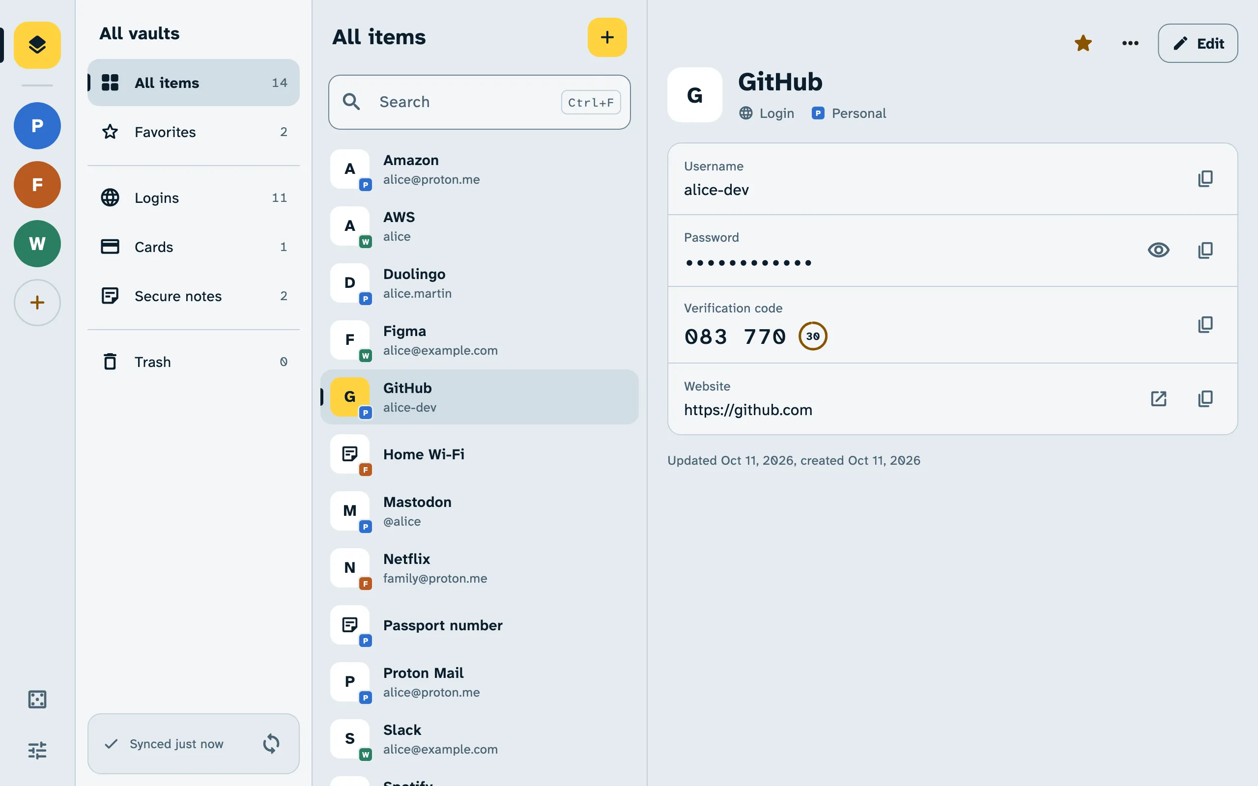 Submarine on a computer: three vaults, the items of all of them, and a login with its verification code